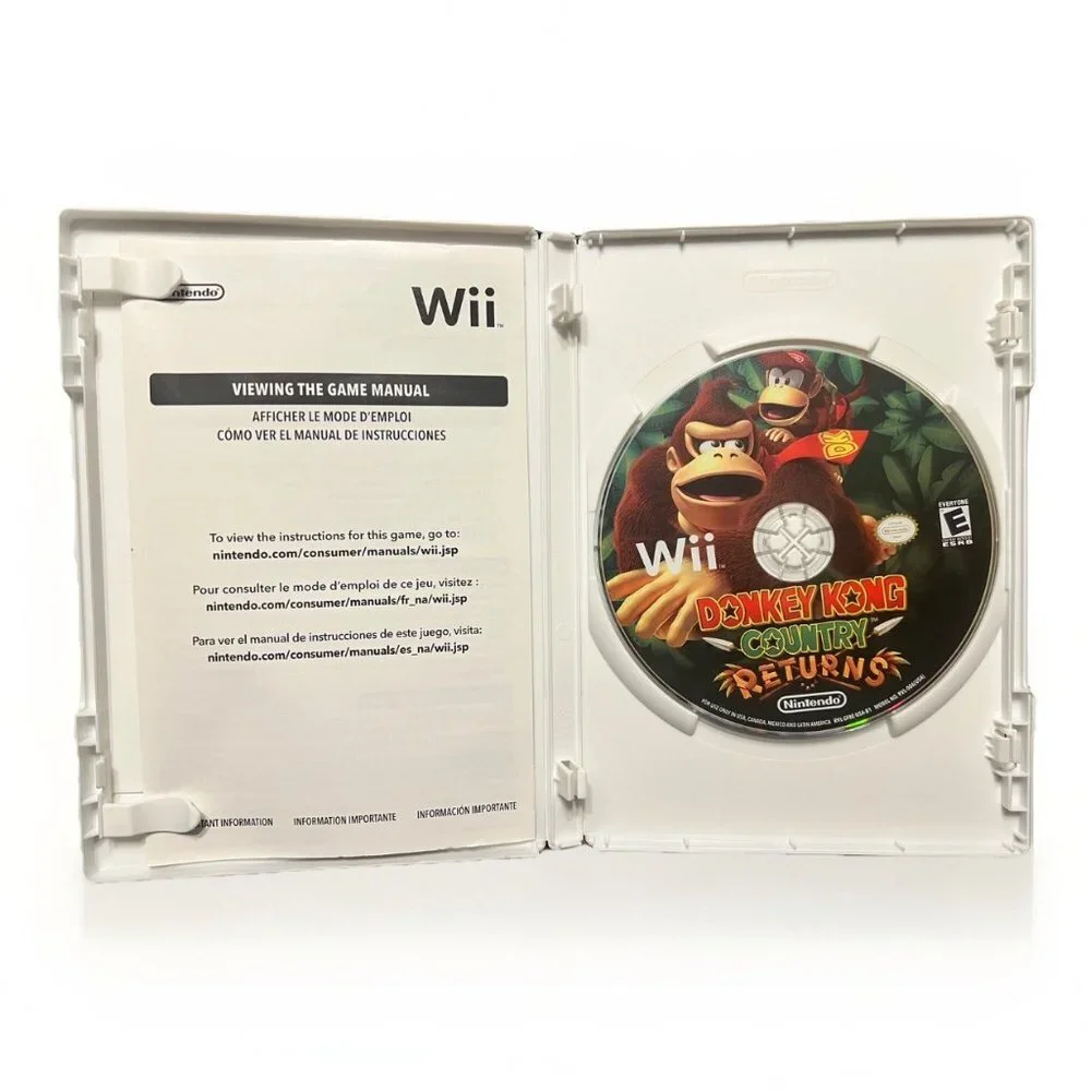 Nintendo Selects Donkey‎ Kong Country Returns Wii 2010 Tested